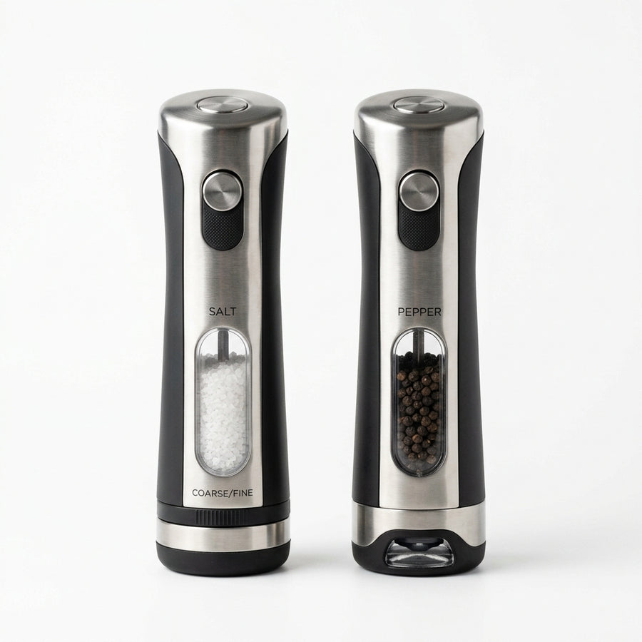 LILILIAN FMY Electric Salt and Pepper Grinder Set