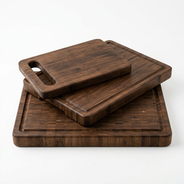 LILILIAN FMY Deep-Carbonized Bamboo Cutting Boards